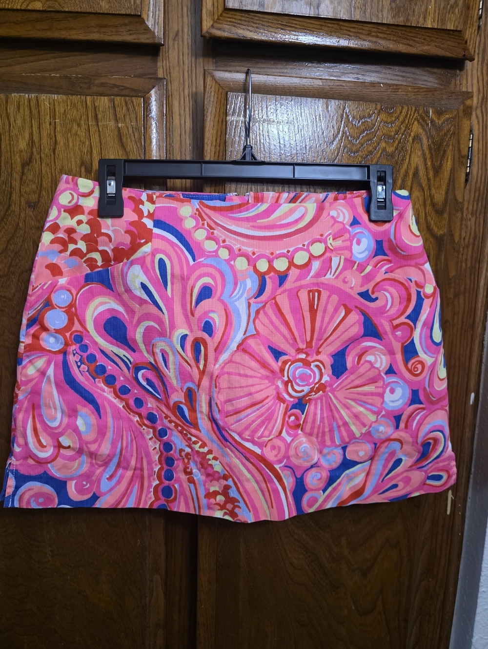 NWOT Lilly Pulitzer Skort Floral Undersea Mini Skirt Size 2